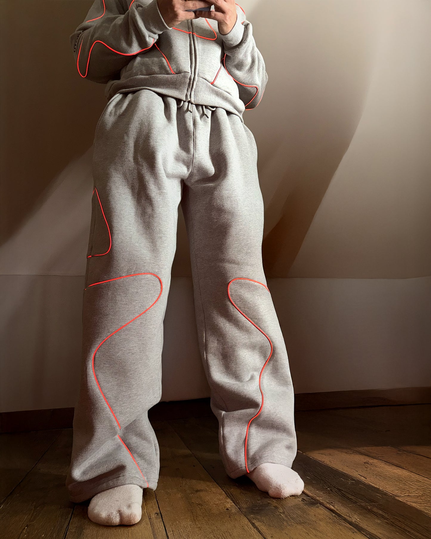 UTOPIA* Citylight Wide-leg Trousers — 400 GSM Cotton (PRE-ORDER)