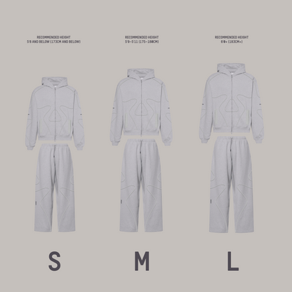 UTOPIA* Citylight Tracksuit — 400 GSM Cotton (PRE-ORDER)